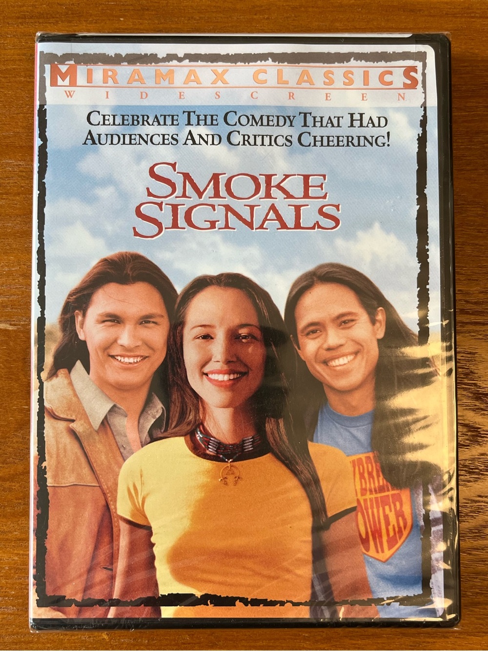 🪶 Smoke Signals DVD (1998) Widescreen Miramax Native American Film NEW Sealed